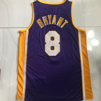 Los Angeles Lakers Kobe Bryant #8 Throwback Jersey - Dense Embroidery