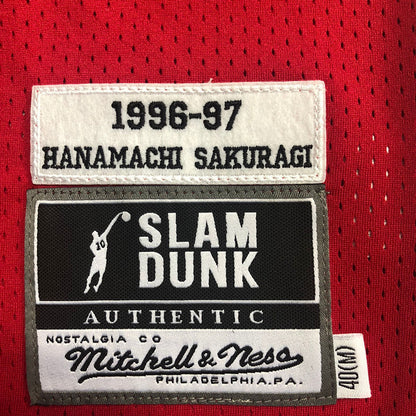Slam Dunk Shohoku #10 red Throwback Jersey - Dense Embroidery