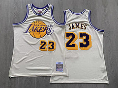 LeBron James Los Angeles Lakers  White 23 MN