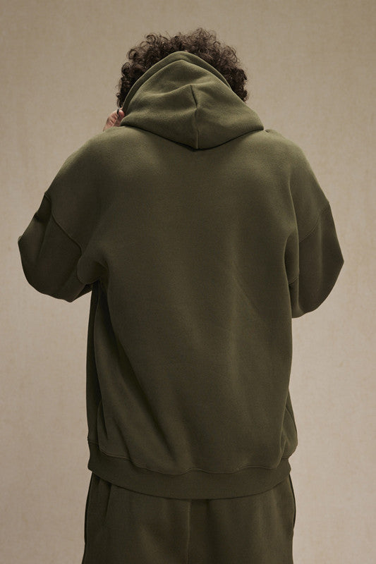 350GSM Fleece Solid Color Hoodie