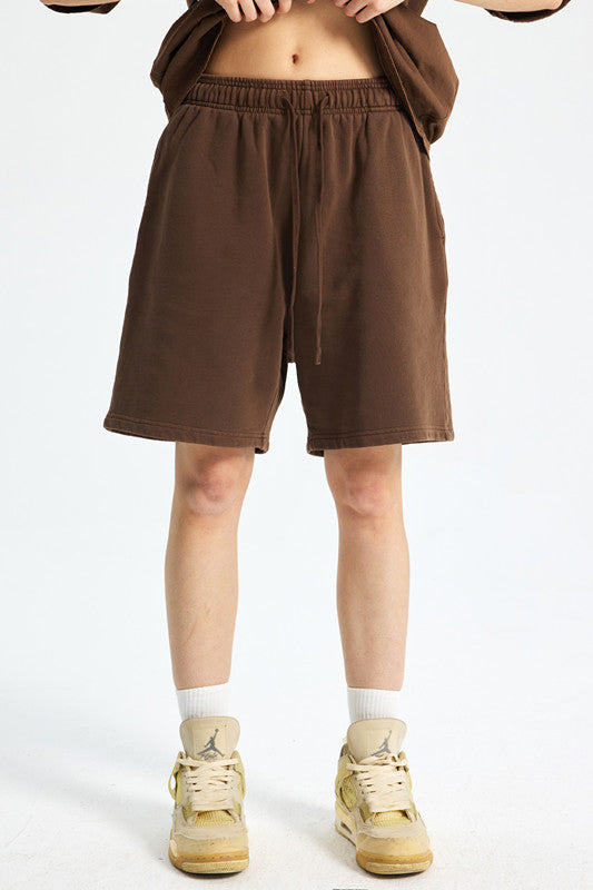 420GSM Pigment Dyed Washed Short