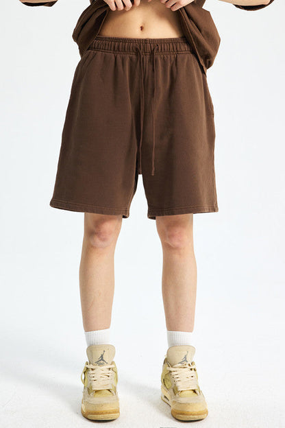 420GSM Pigment Dyed Washed Short