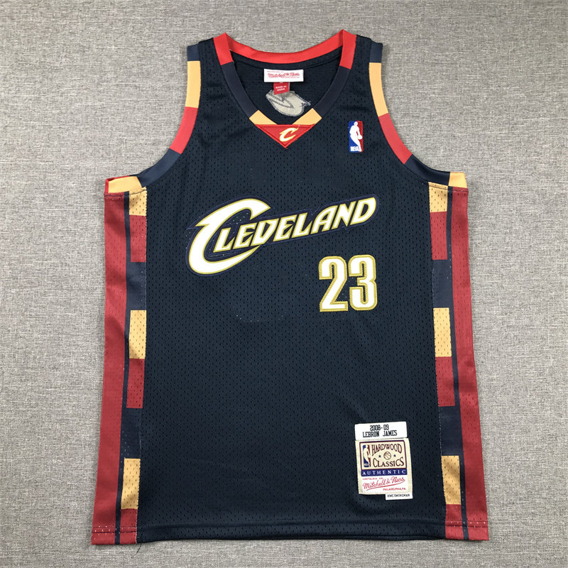 Youth LeBron James Cleveland Cavaliers #23 Embroidered  Jersey