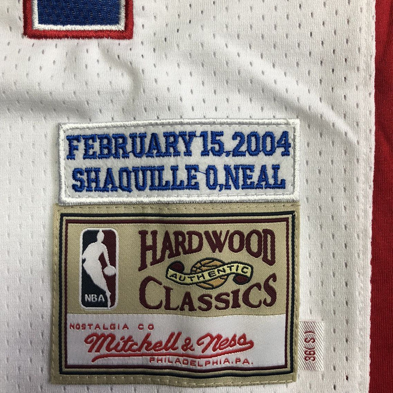 All-Star Shaquille O'Neal #34 Throwback Jersey - Dense Embroidery
