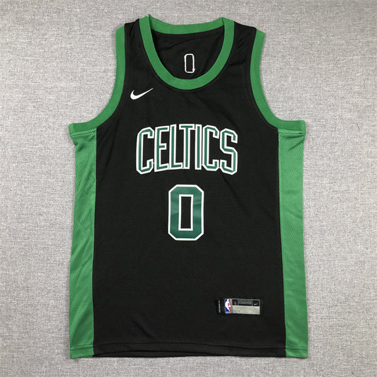 Youth Jayson Tatum Boston Celtics #0 Embroidered Jersey