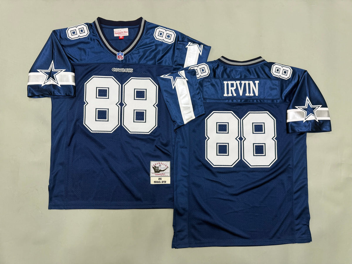 Mens Michael Irvin#88 Dallas Cowboys Vintage Throwback Jersey