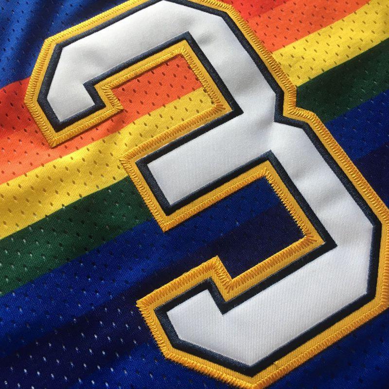 Allen Iverson Denver Nuggets Throwback Jersey