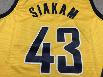 Indiana Pacers Pascal Siakam #43 City Edition Swingman Jersey - Embroidered