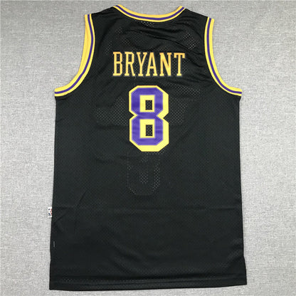 Kobe Bryant #8 Los Angeles Lakers 1996-97 Throwback Embroidered Jersey
