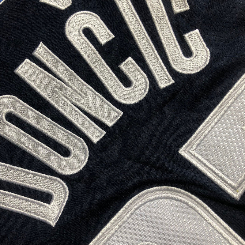 Dallas Mavericks Luka Dončić #77 Dark blue Throwback Jersey - Dense Embroidery