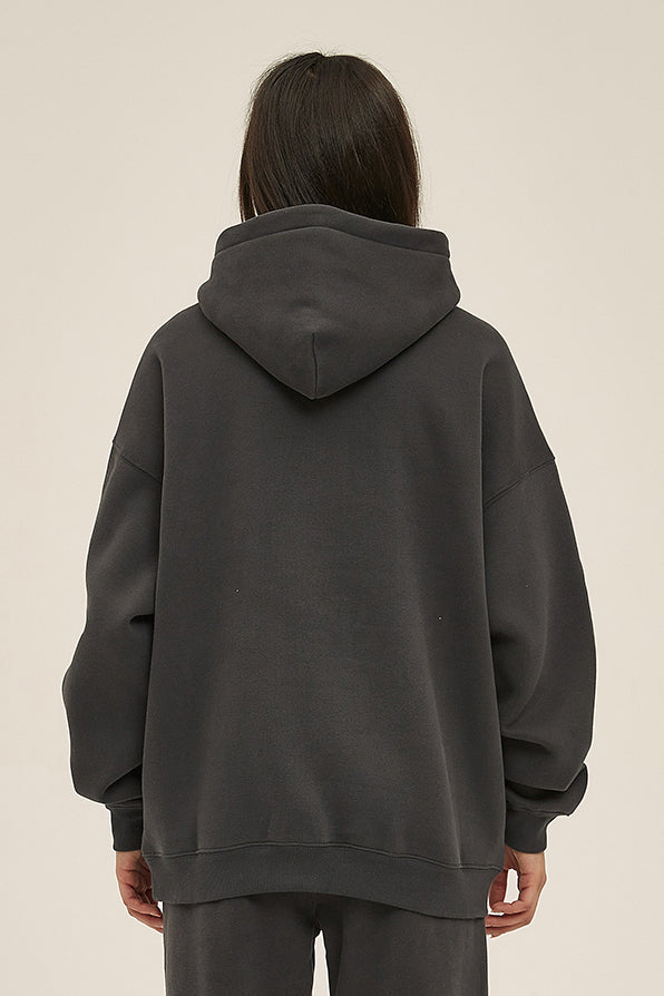 350GSM Fleece Solid Color Hoodie