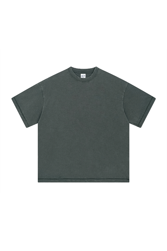 275GSM Pigment Dyed Light Washed Tee
