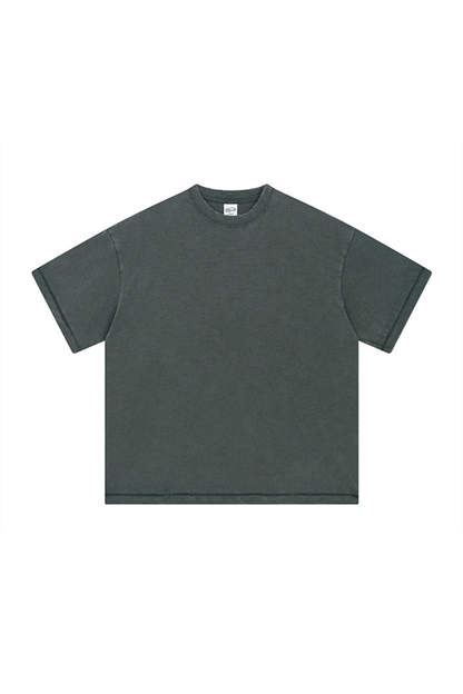 275GSM Pigment Dyed Light Washed Tee