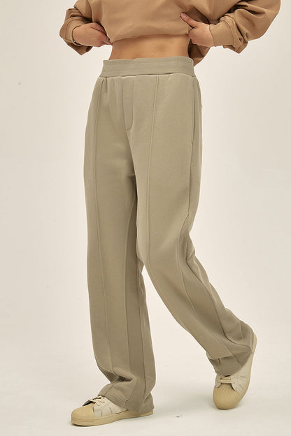 365GSM Patchwork Solid Color Sweatpants