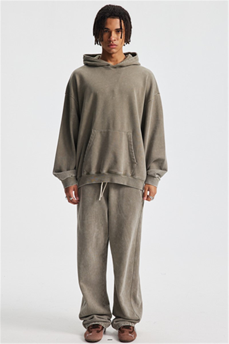 430GSM Boxy Fit Washed Hoodie