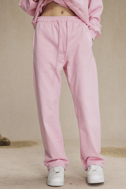430GSM French Terry Solid Color Sweatpants
