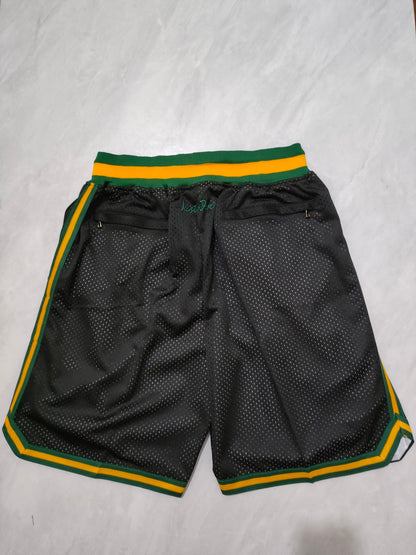 Boston Celtics Black & Gold Edition Pocket Shorts