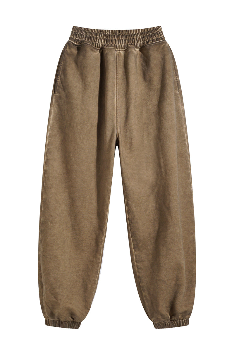 450GSM Dirty Effect Washed Out Sweatpants