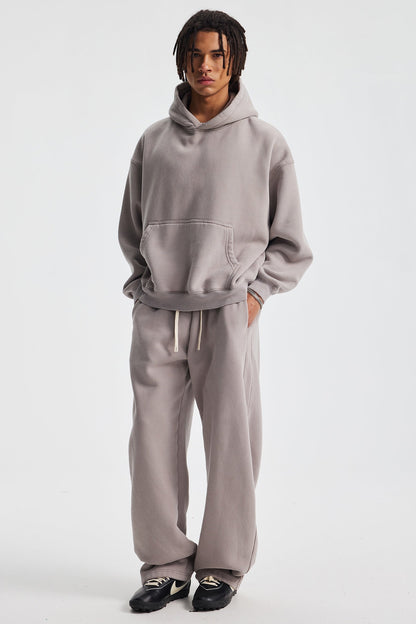 370GSM Fleece Pigment Dyed Sweatpants