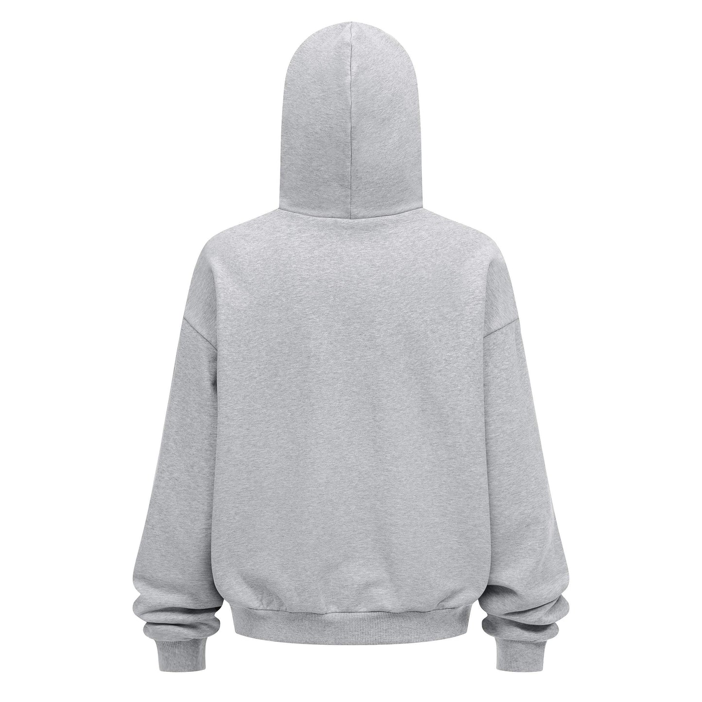 430GSM Boxy Fit Fleece Solid Color Hoodie