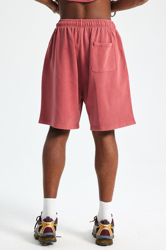 420GSM Pigment Dyed Washed Short