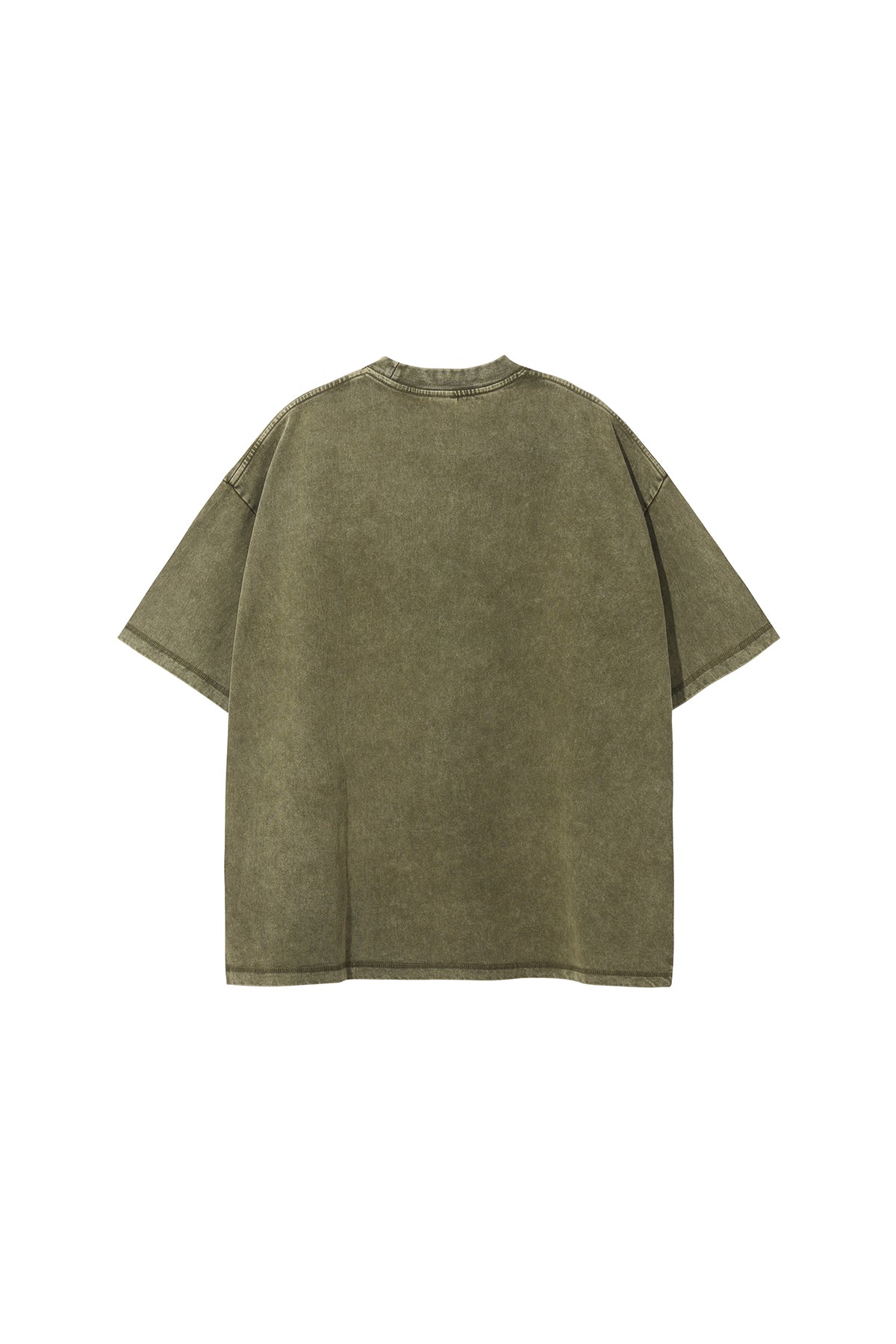 275GSM Double Stitch Sleeve Hem Washed Tee