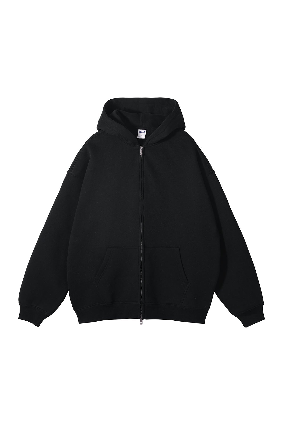 350GSM Solid Color Fleece Zipper Jacket