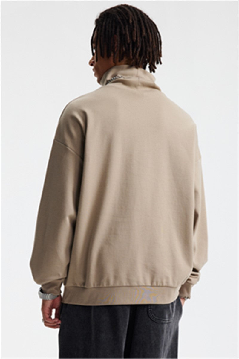 305GSM High Collar Sweatshirt