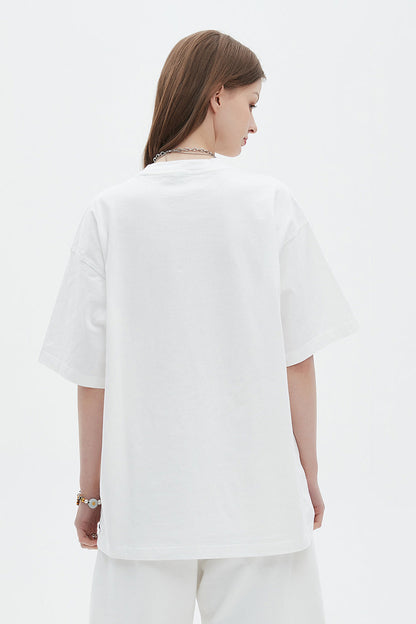 250GSM Pigment Dyed Washed Tee