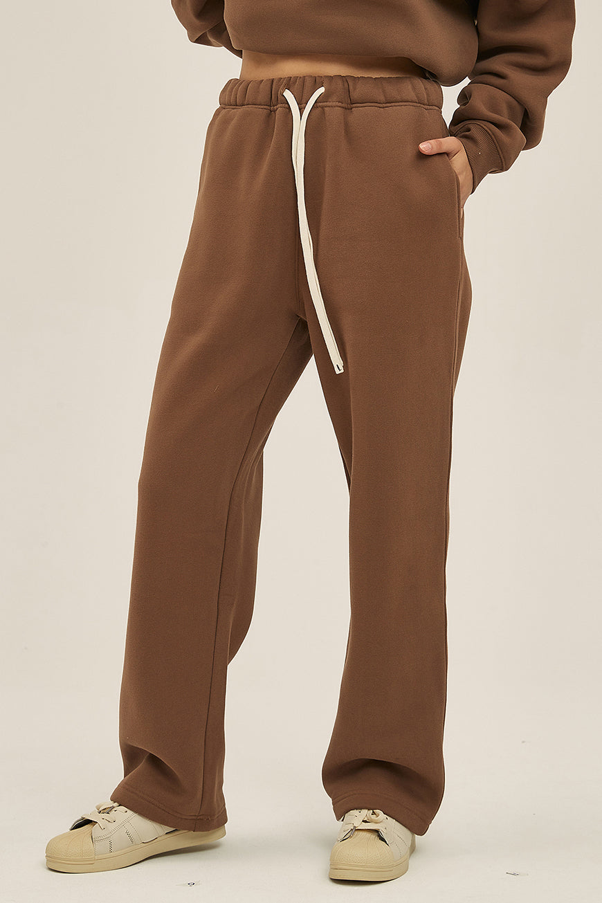 350GSM Relaxed Solid Color Sweatpants