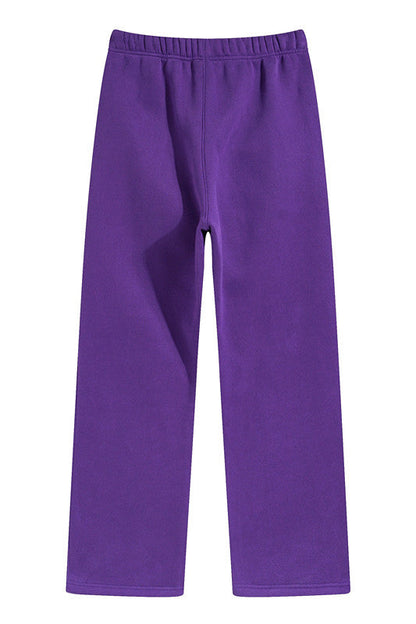 350GSM Relaxed Solid Color Sweatpants