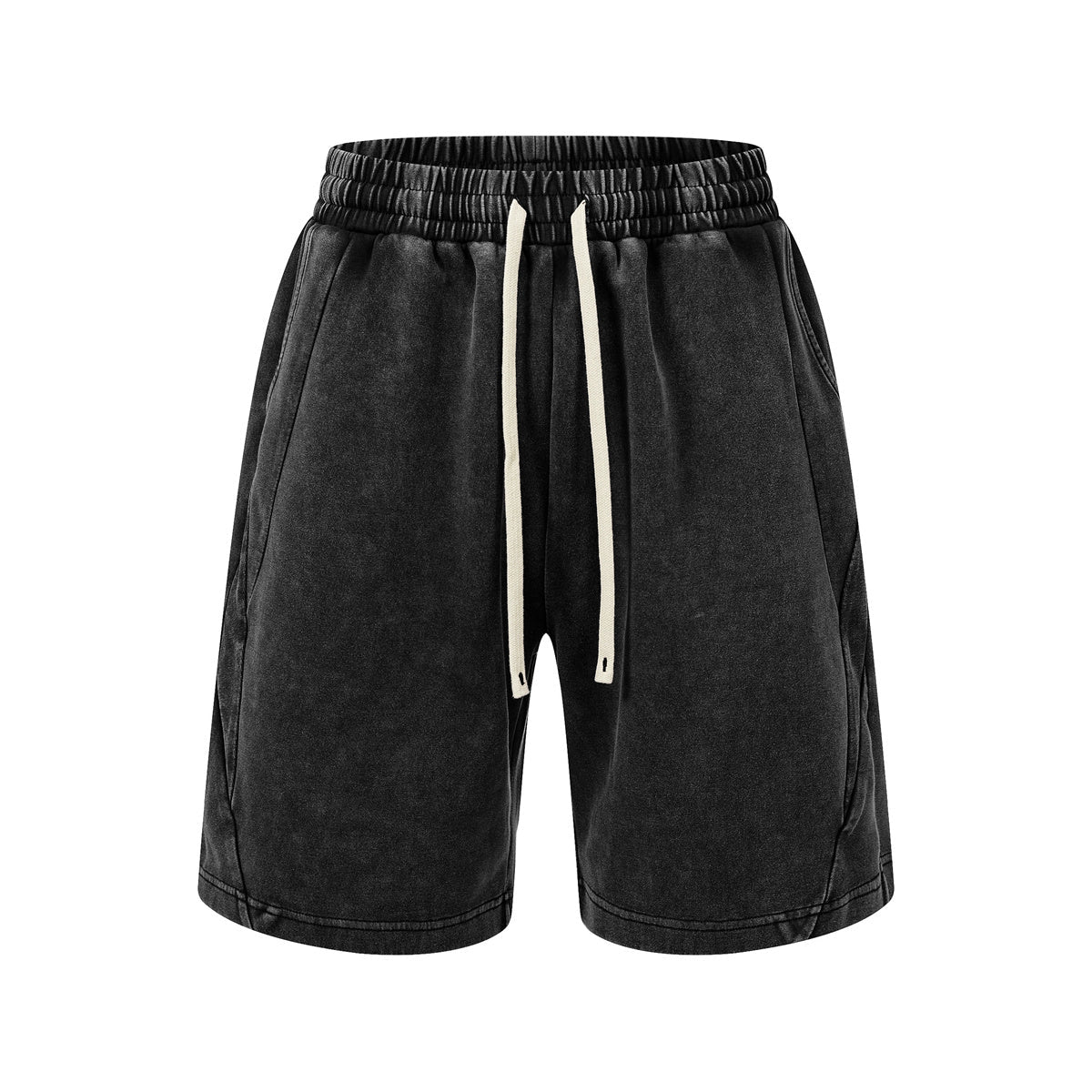 305GSM Splicing Washed Shorts