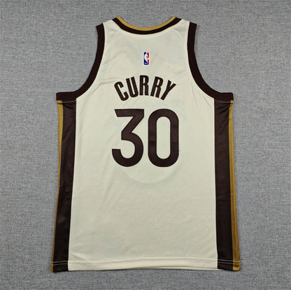 Youth Stephen Curry Golden State Warriors #30  City Edition Embroidered  Jersey