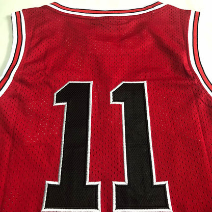 Slam Dunk Shohoku #11 red Throwback Jersey - Dense Embroidery