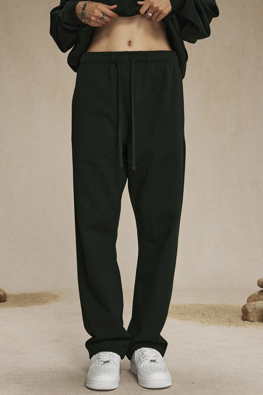 430GSM French Terry Solid Color Sweatpants