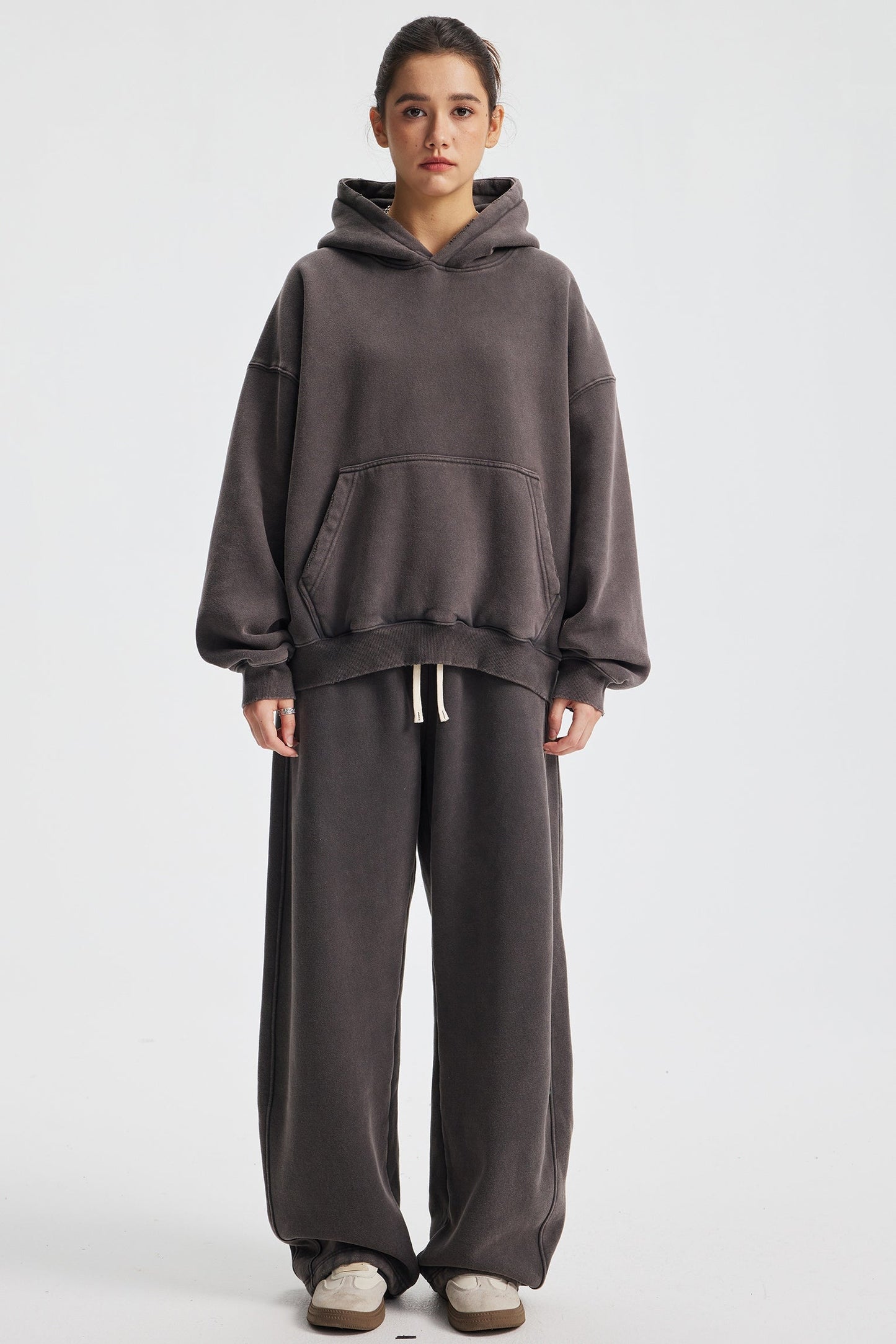 370GSM Fleece Pigment Dyed Sweatpants