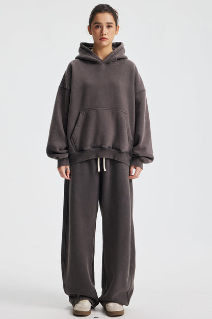 370GSM Fleece Pigment Dyed Sweatpants