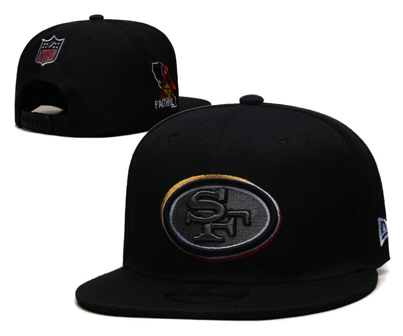 San Francisco 49ers Black Snapback Cap