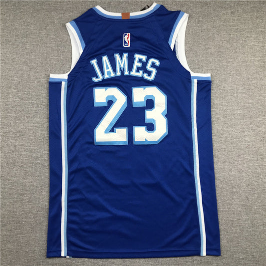 LeBron James #23 Los Angeles Lakers City Edition Swingman Jersey - Embroidered