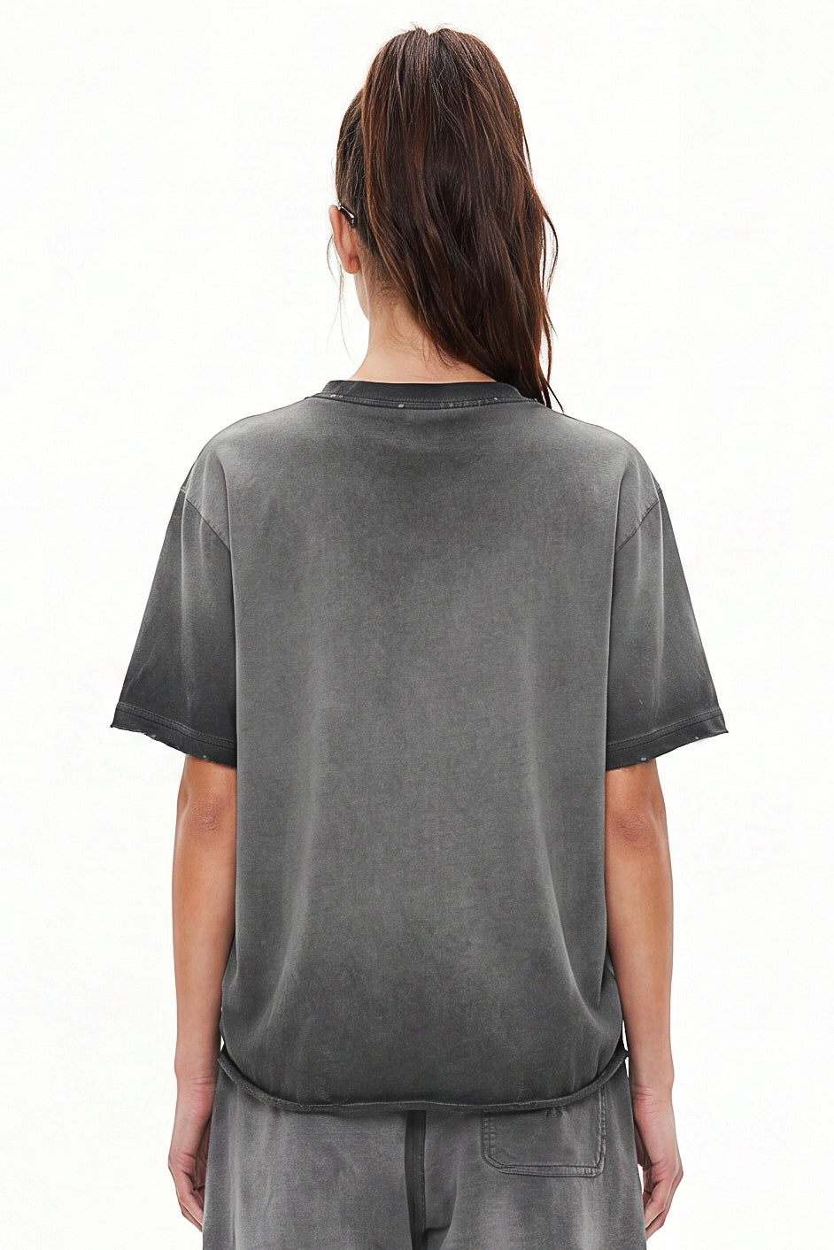 275GSM Distressed Sun Fade Tee