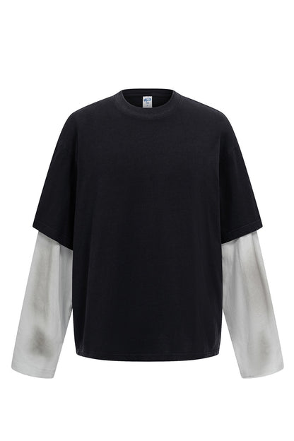 275GSM Washed Double Layer Long Sleeve