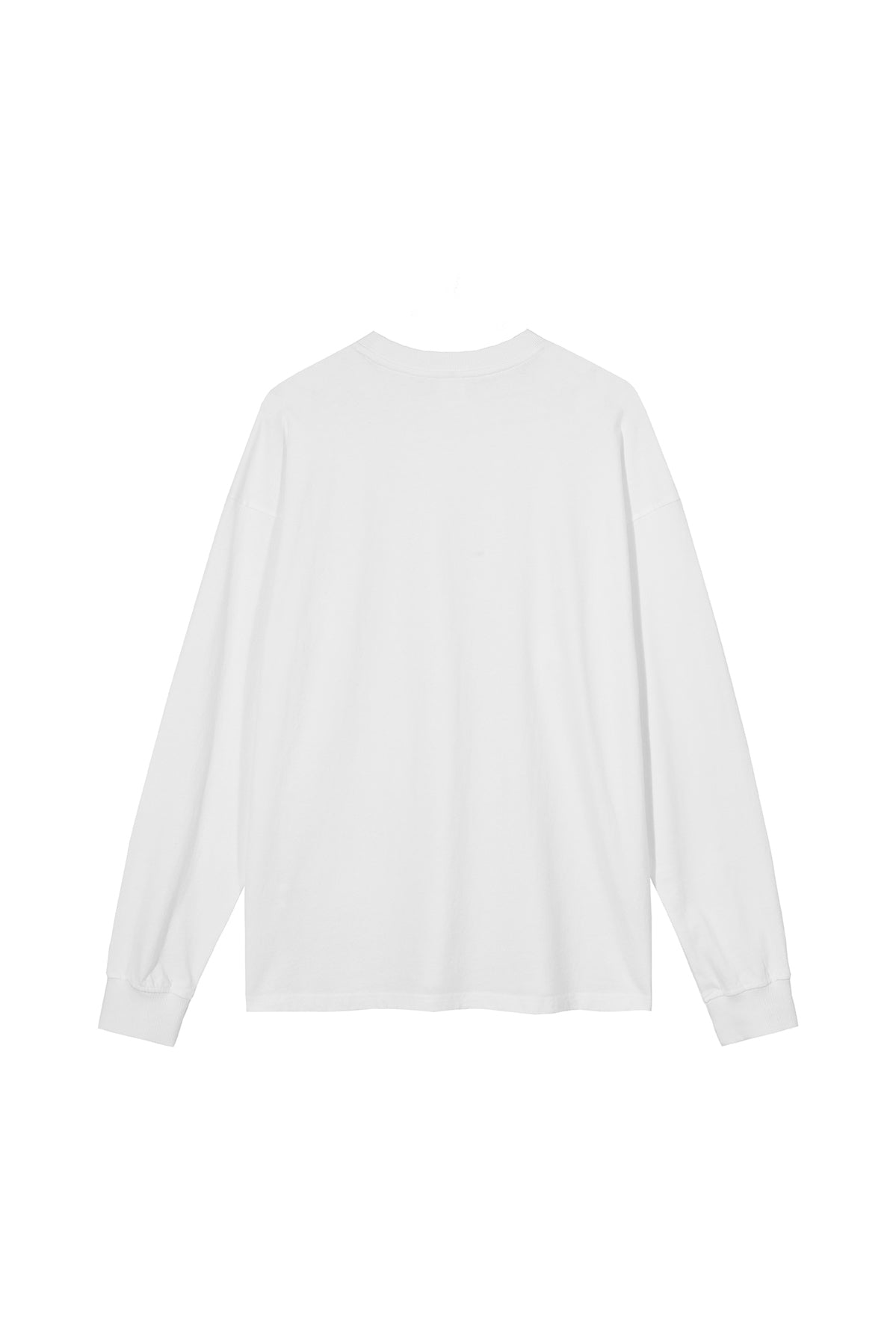 310GSM Pigment Dyed Washed Long Sleeve Crew