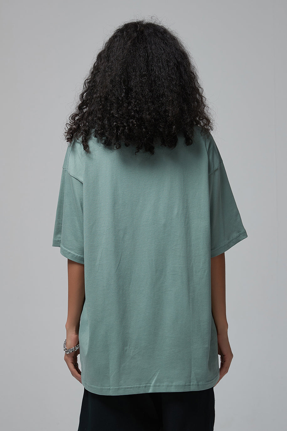 190GSM Solid Color Oversized Tee