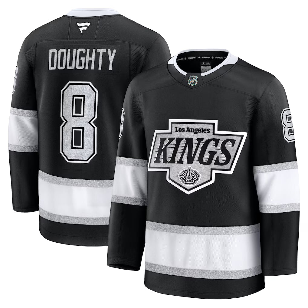 Drew Doughty Los Angeles Kings Home Premium Jersey - Black